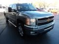 2013 Graystone Metallic Chevrolet Silverado 2500HD LTZ Crew Cab 4x4  photo #5