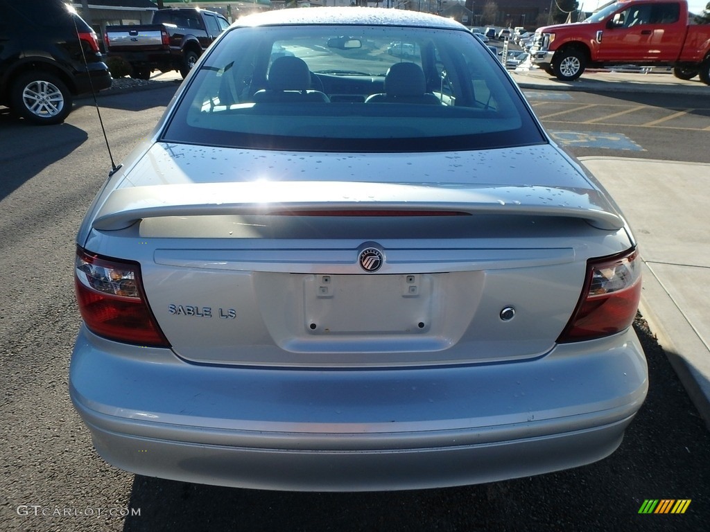 2005 Sable LS Sedan - Silver Frost Metallic / Medium Graphite photo #6