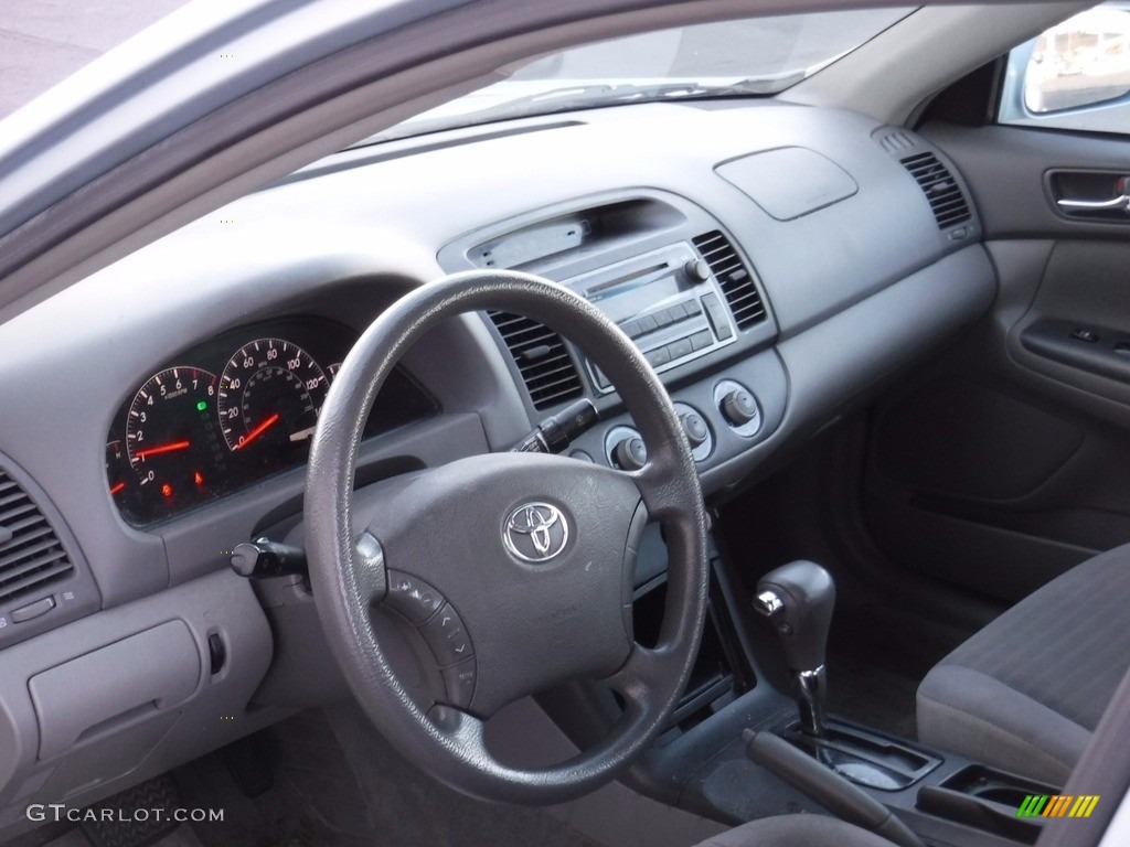 2006 Camry LE - Sky Blue Pearl / Stone Gray photo #11