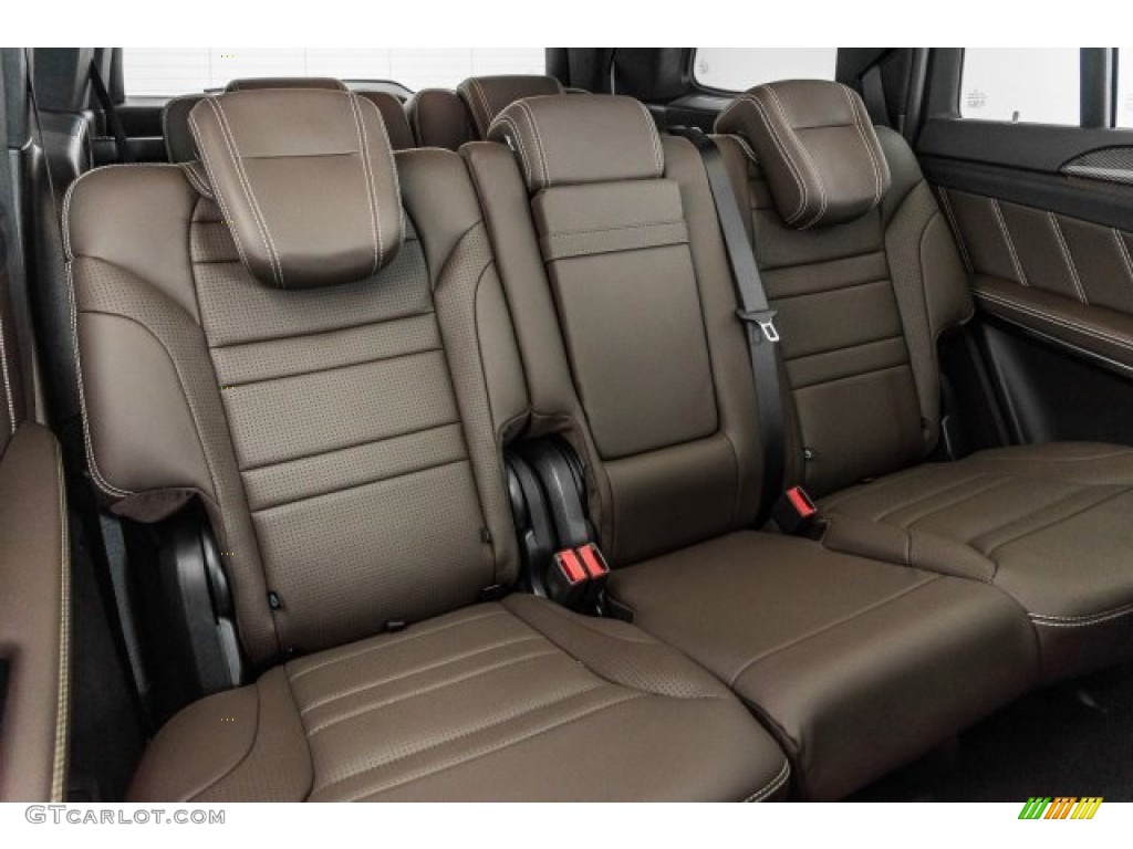 Espresso Brown/Black Interior 2018 Mercedes-Benz GLS 63 AMG 4Matic Photo #124274748