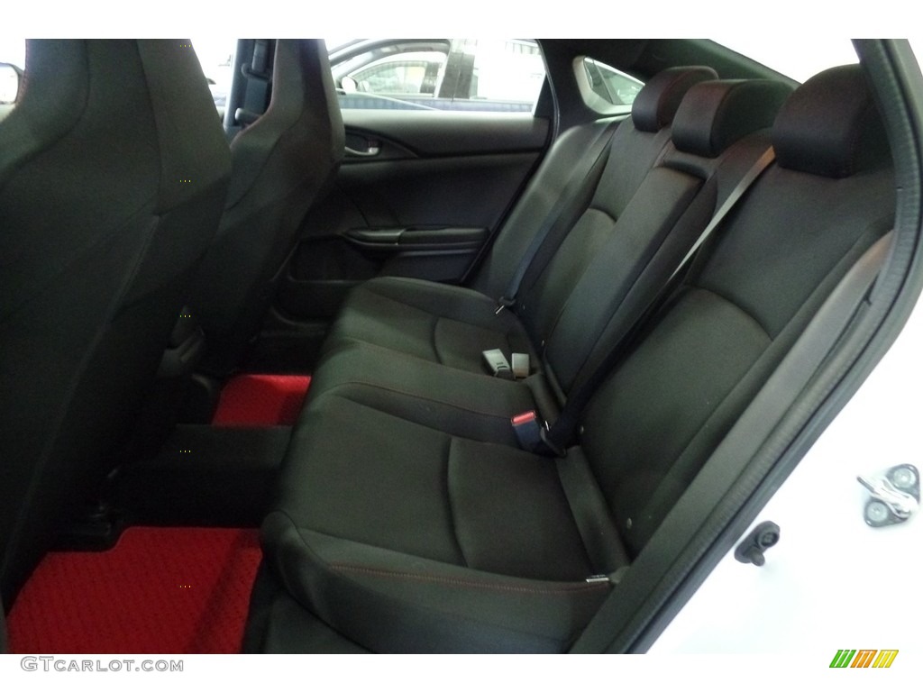2018 Honda Civic Si Sedan Rear Seat Photos