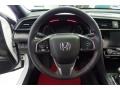 Black 2018 Honda Civic Si Sedan Steering Wheel
