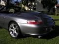 2002 Seal Grey Metallic Porsche 911 Carrera Cabriolet  photo #17