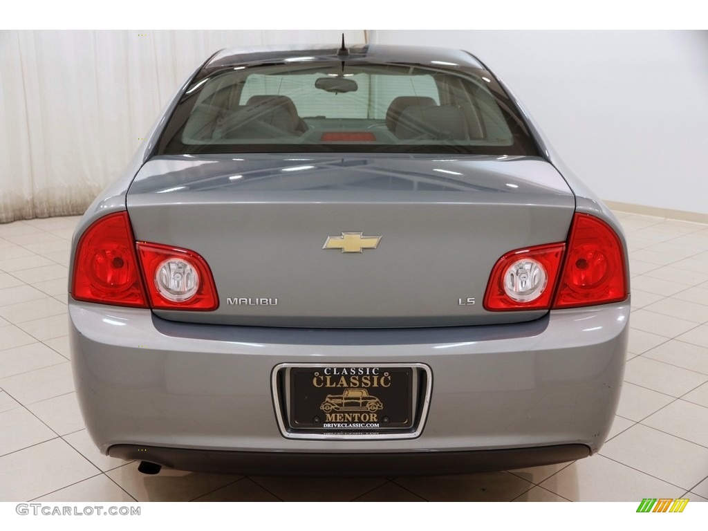 2009 Malibu LS Sedan - Golden Pewter Metallic / Titanium photo #16