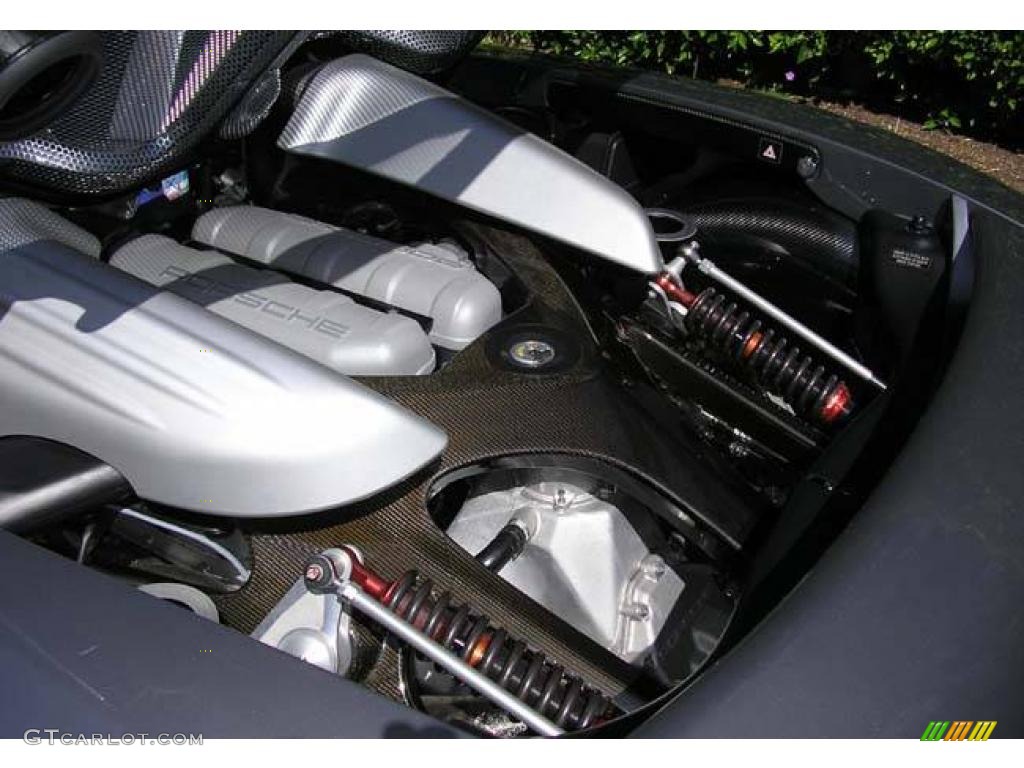 2004 Porsche Carrera GT Standard Carrera GT Model Engine Photos