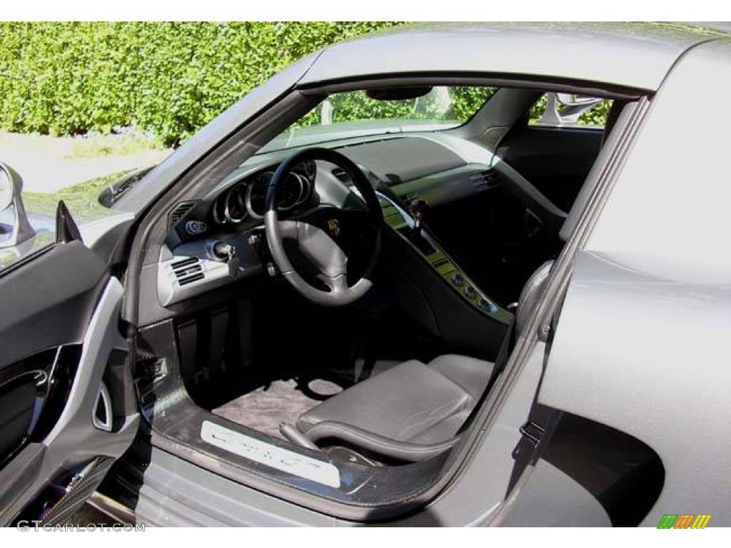 Dark Grey Interior 2004 Porsche Carrera GT Standard Carrera GT Model Photo #12427722