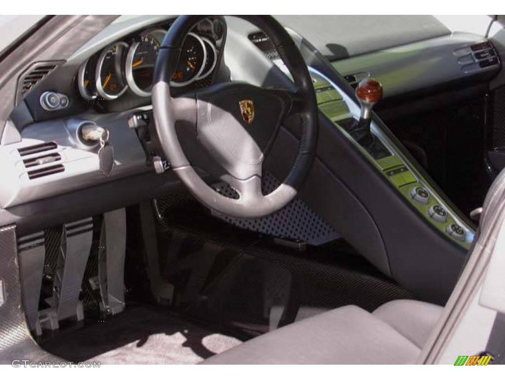 2004 Porsche Carrera GT Standard Carrera GT Model Interior Color Photos