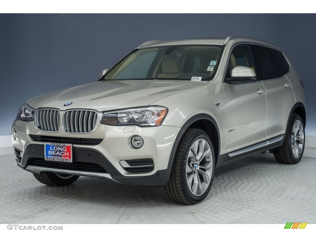 2017 X3 sDrive28i - Mineral Silver Metallic / Sand Beige/Black photo #31