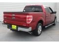 2013 Vermillion Red Ford F150 XLT SuperCrew  photo #11