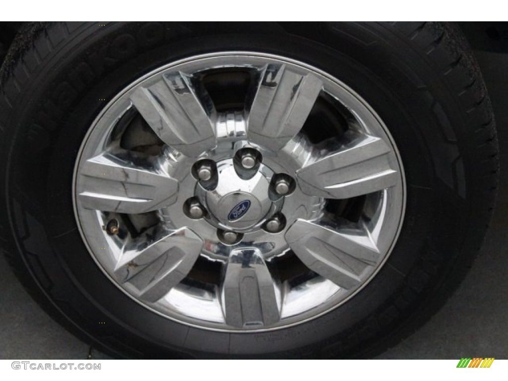 2013 F150 XLT SuperCrew - Vermillion Red / Steel Gray photo #14