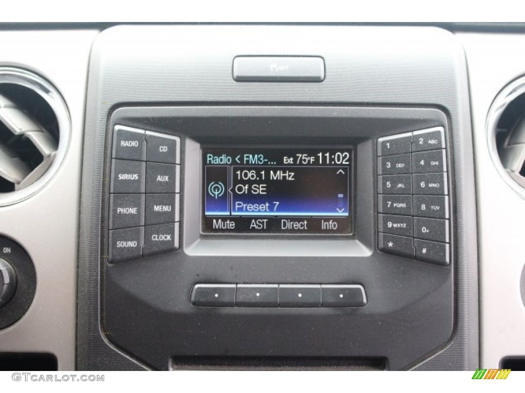 2013 F150 XLT SuperCrew - Vermillion Red / Steel Gray photo #18