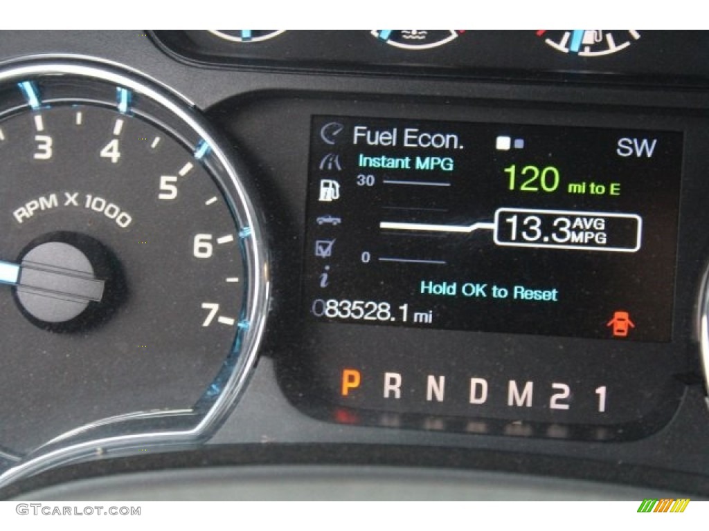 2013 F150 XLT SuperCrew - Vermillion Red / Steel Gray photo #33