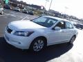 White Diamond Pearl - Accord EX-L V6 Sedan Photo No. 6
