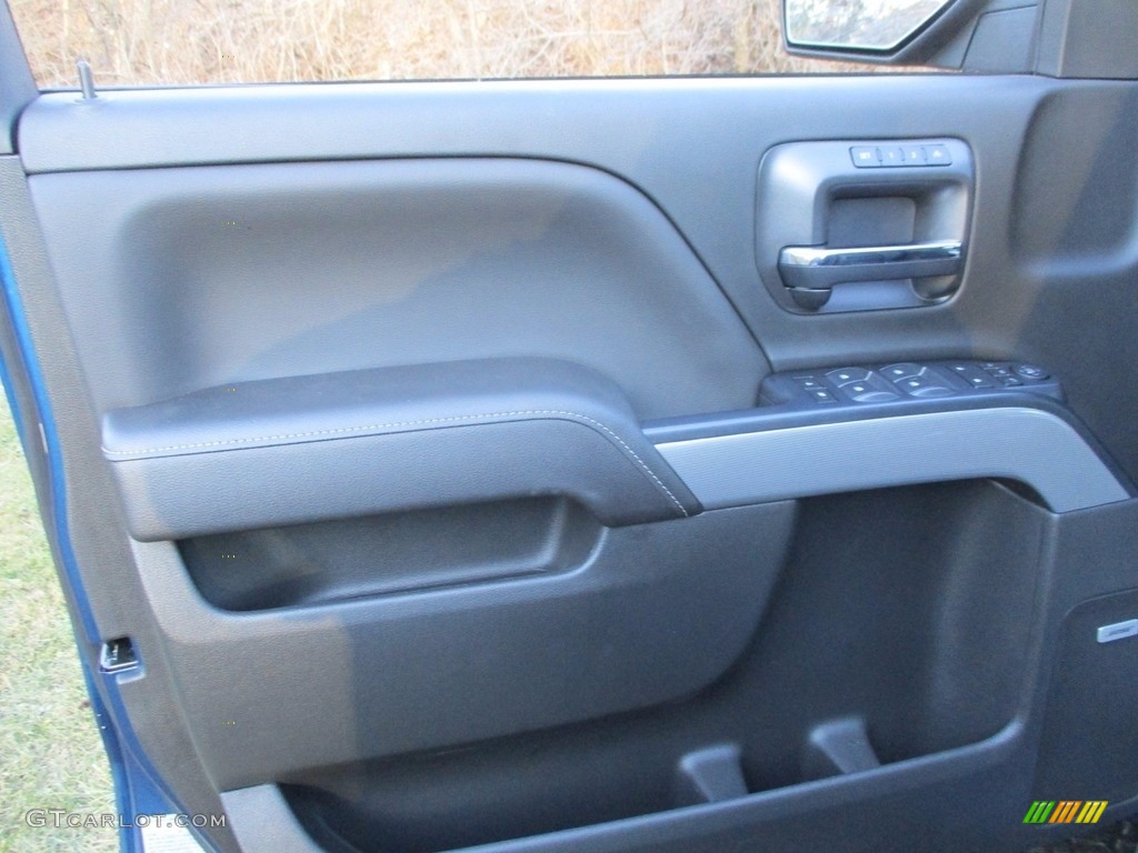 2018 Silverado 1500 LTZ Crew Cab 4x4 - Deep Ocean Blue Metallic / Jet Black photo #19