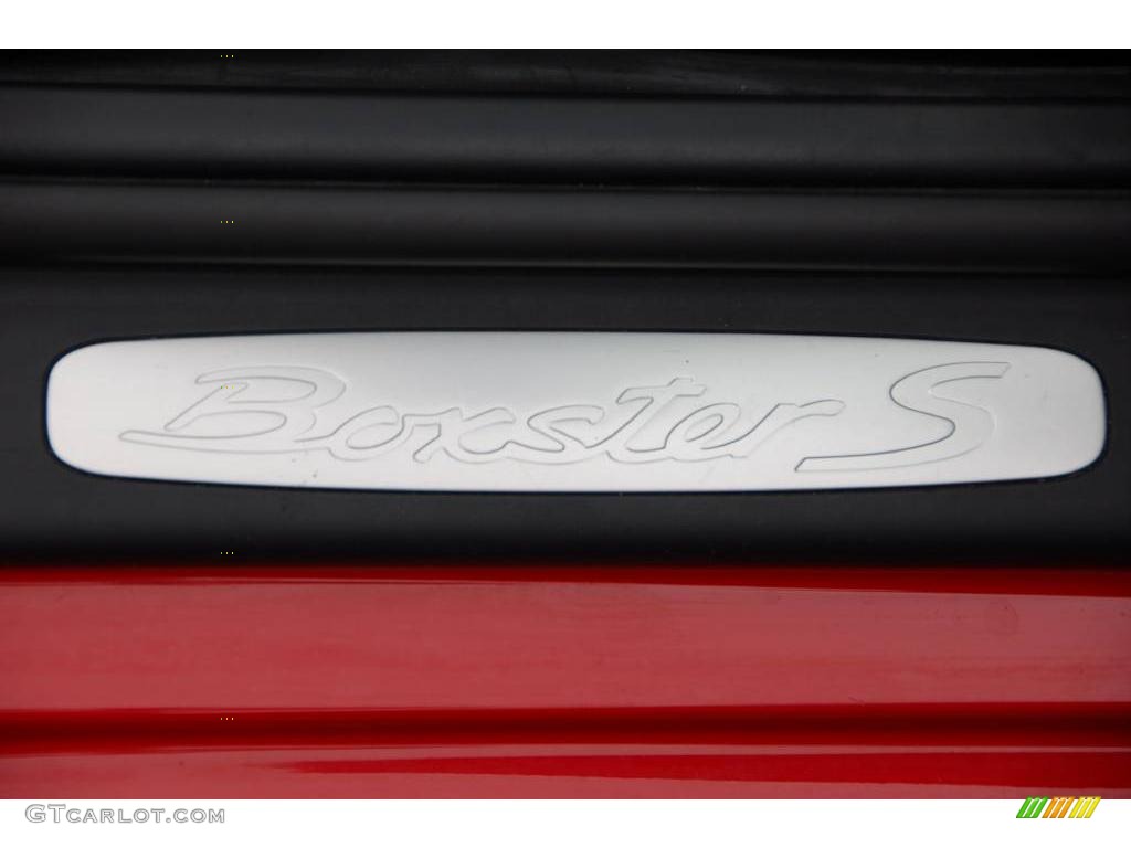 2005 Boxster S - Guards Red / Black photo #32
