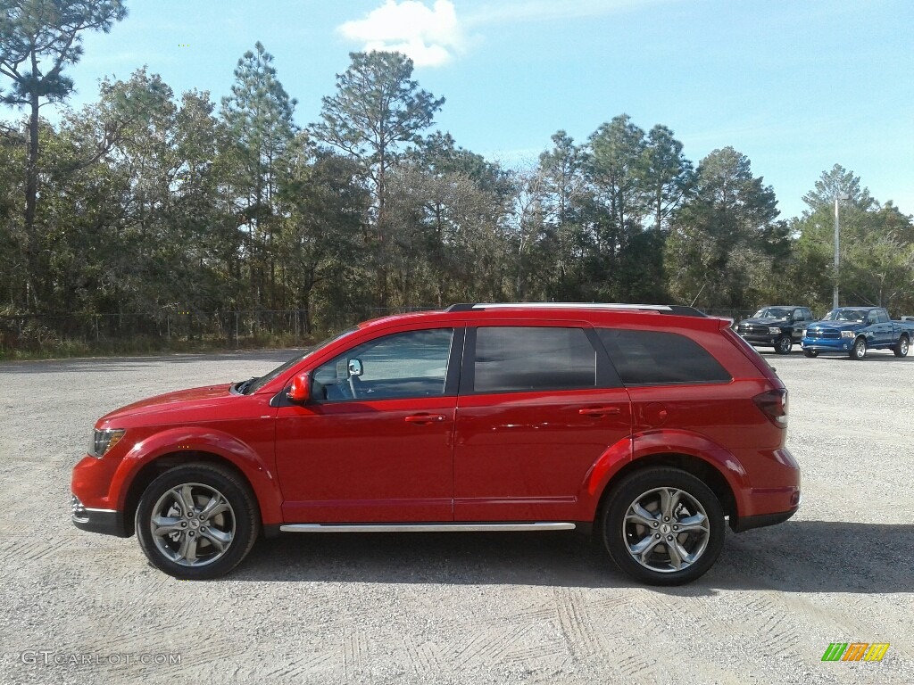 Redline 2018 Dodge Journey Crossroad Exterior Photo #124279416