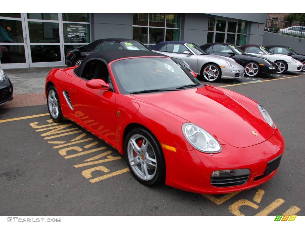 2005 Boxster S - Guards Red / Black photo #34