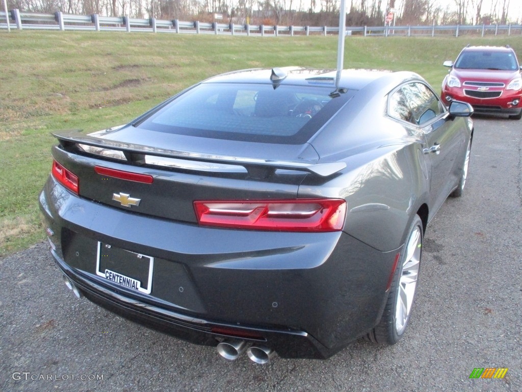 2018 Camaro SS Coupe - Nightfall Gray Metallic / Adrenaline Red photo #10