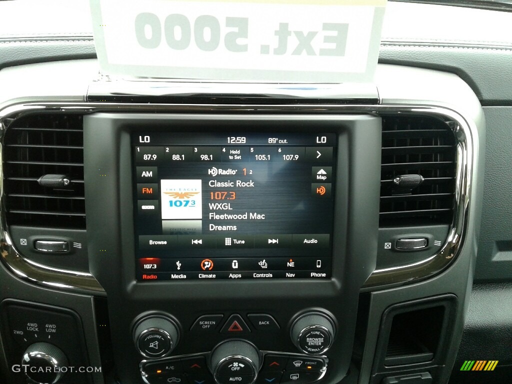 2018 Ram 2500 Big Horn Crew Cab 4x4 Controls Photo #124279995