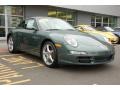 2008 Malachite Green Metallic Porsche 911 Carrera Coupe  photo #3