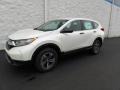 2018 White Diamond Pearl Honda CR-V LX AWD  photo #5