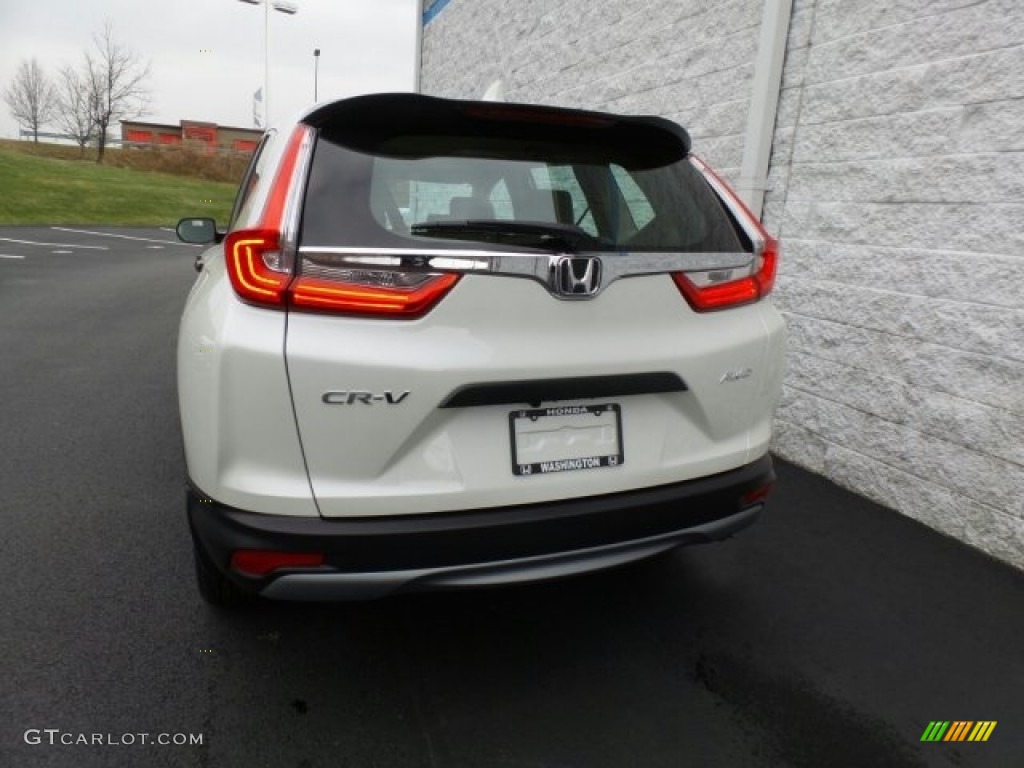 2018 CR-V LX AWD - White Diamond Pearl / Ivory photo #7