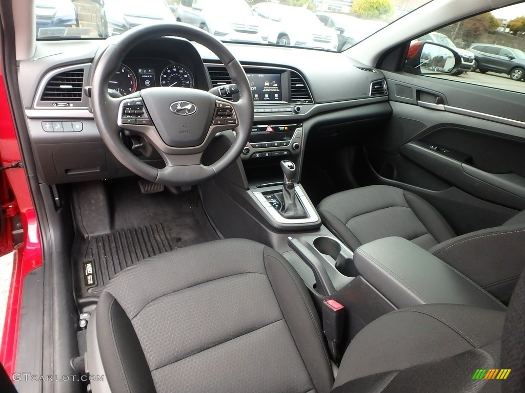 2017 Elantra Value Edition - Red / Black photo #18