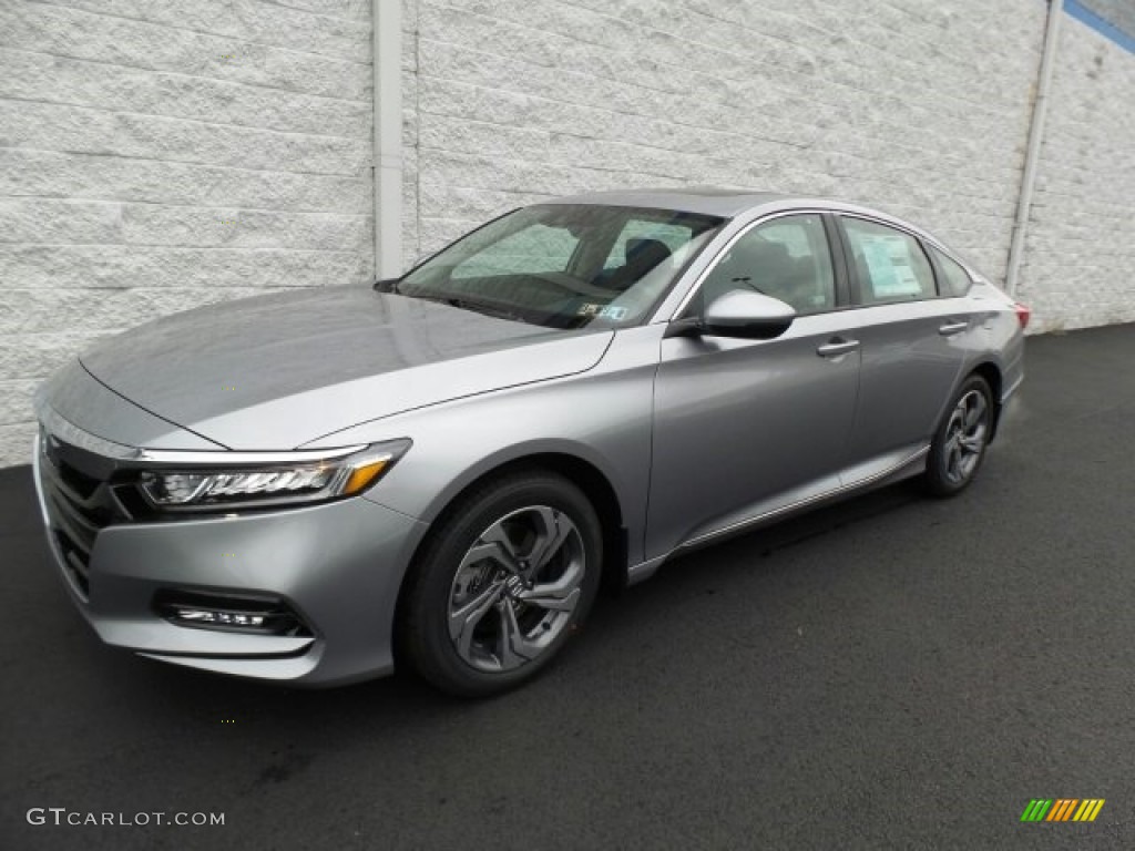Lunar Silver Metallic 2018 Honda Accord EX-L Sedan Exterior Photo #124282443