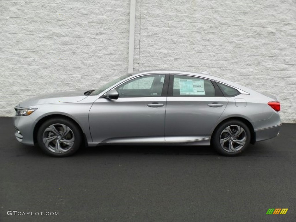 2018 Accord EX-L Sedan - Lunar Silver Metallic / Black photo #6