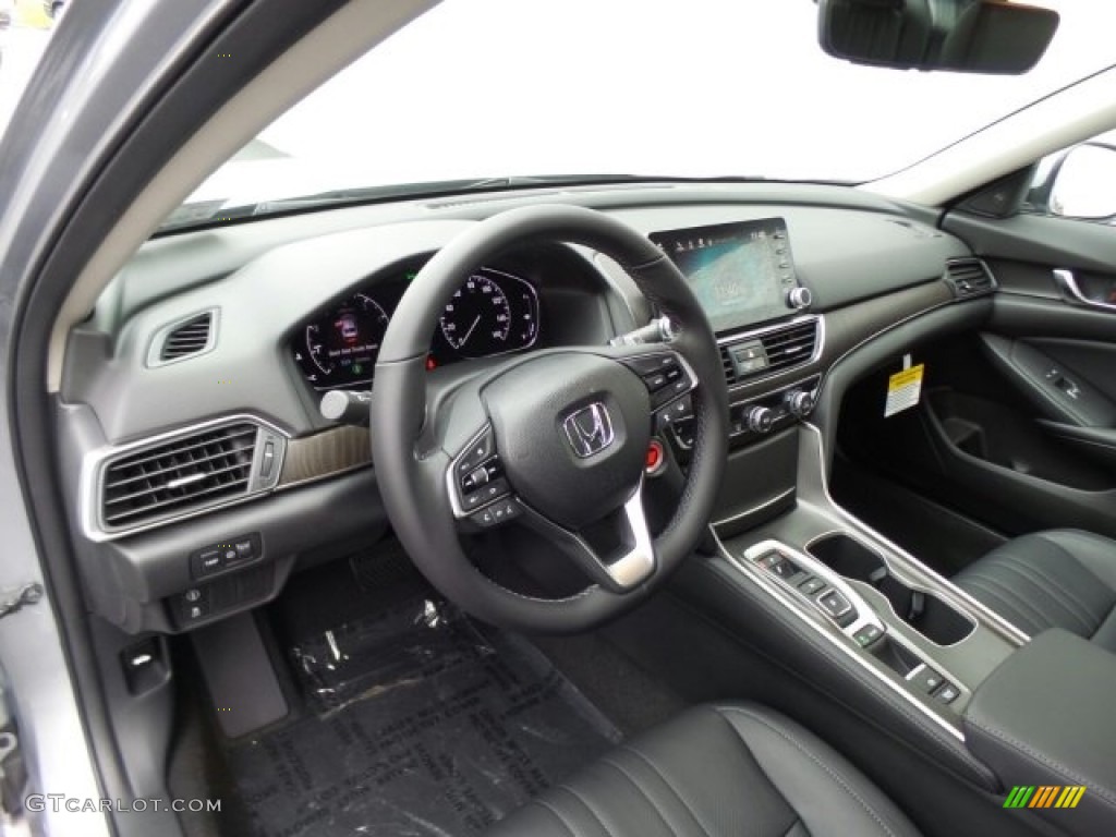 2018 Honda Accord EX-L Sedan Black Dashboard Photo #124282504