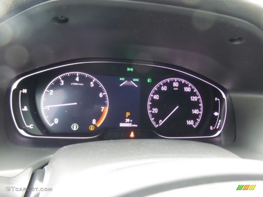 2018 Honda Accord EX-L Sedan Gauges Photo #124282618