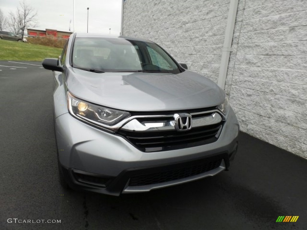 2018 CR-V LX AWD - Lunar Silver Metallic / Gray photo #3