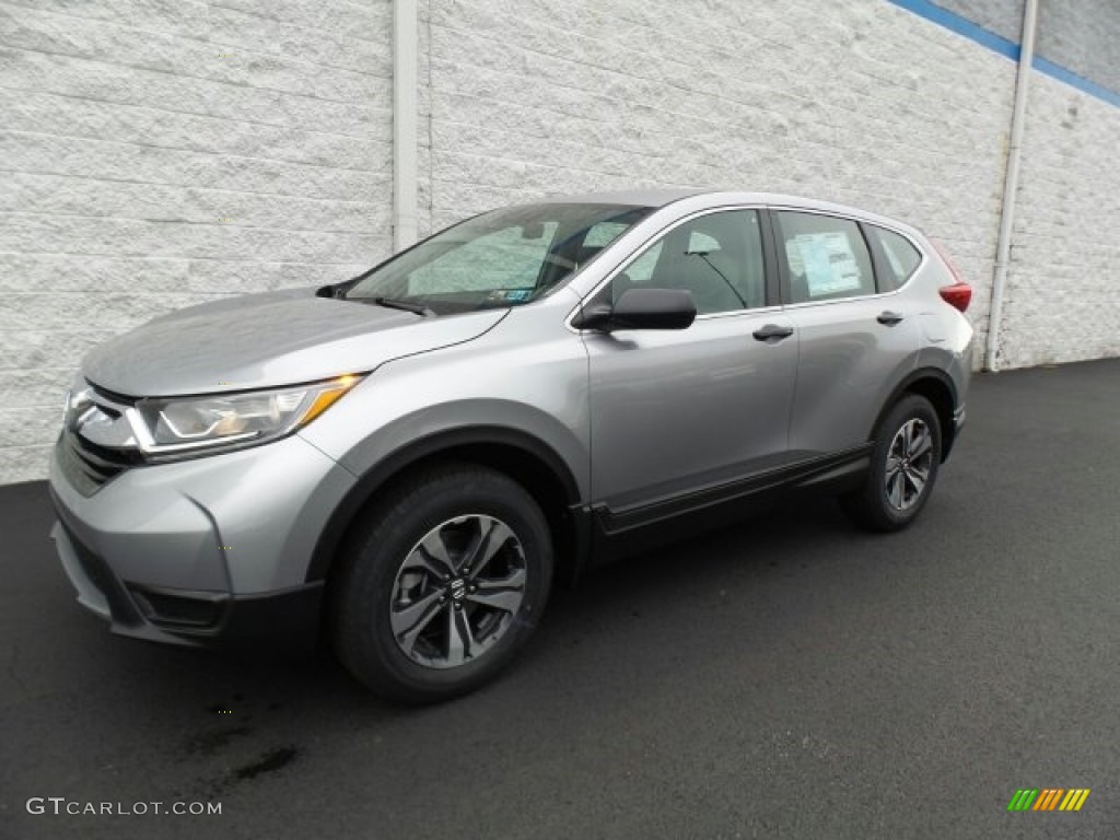 2018 CR-V LX AWD - Lunar Silver Metallic / Gray photo #5