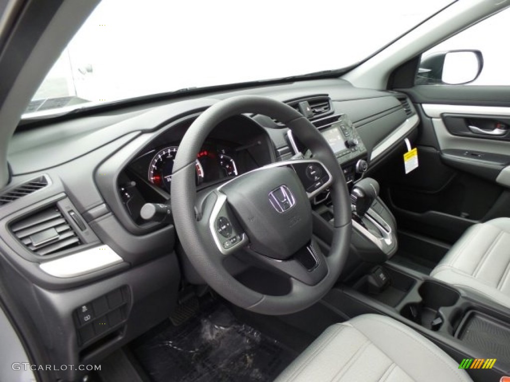 2018 CR-V LX AWD - Lunar Silver Metallic / Gray photo #8