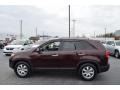 2013 Dark Cherry Kia Sorento LX  photo #6