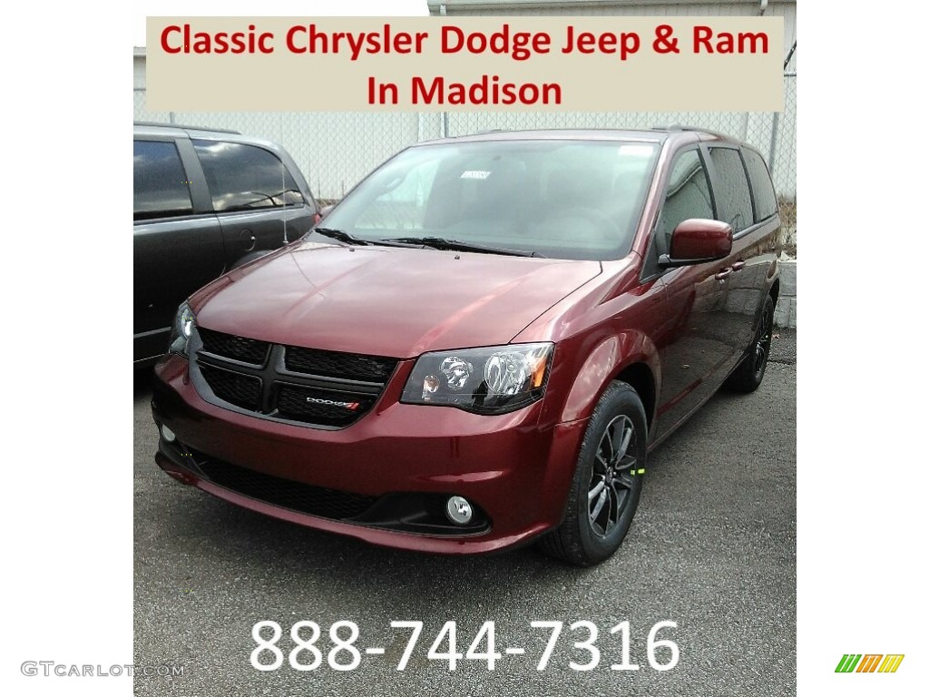 Octane Red Pearl Dodge Grand Caravan