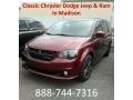 2018 Octane Red Pearl Dodge Grand Caravan SE  photo #1