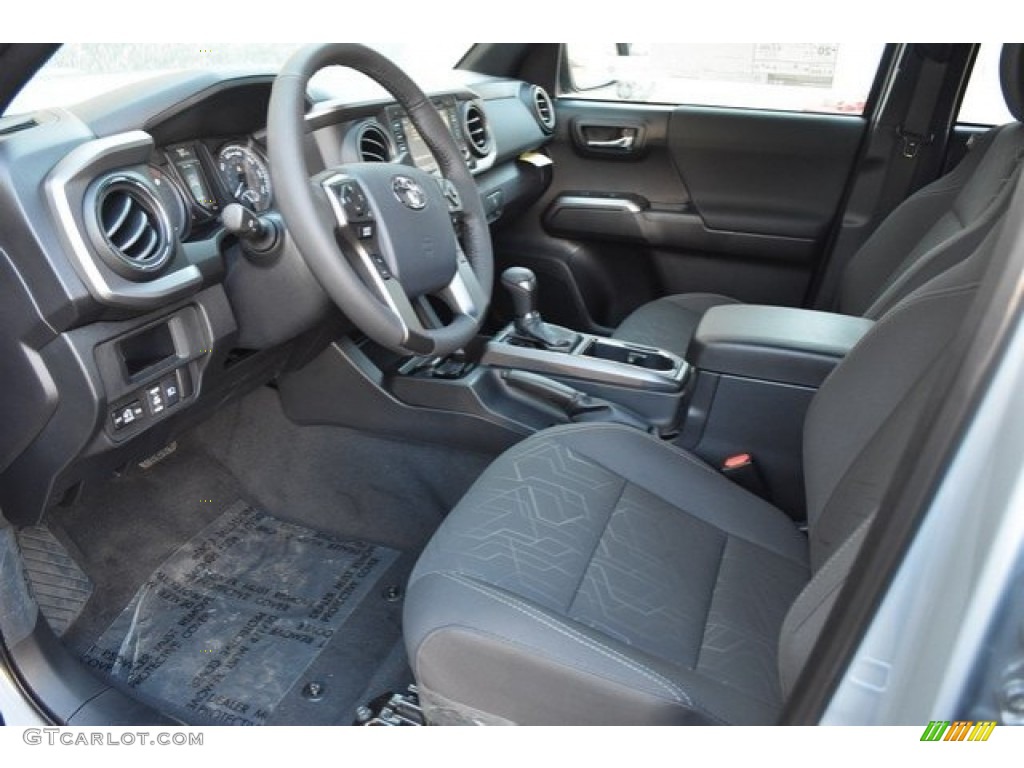 Graphite w/Gun Metal Interior 2018 Toyota Tacoma TRD Sport Double Cab 4x4 Photo #124283523
