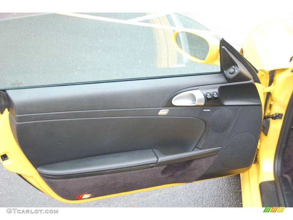 2008 Cayman S - Speed Yellow / Black photo #15