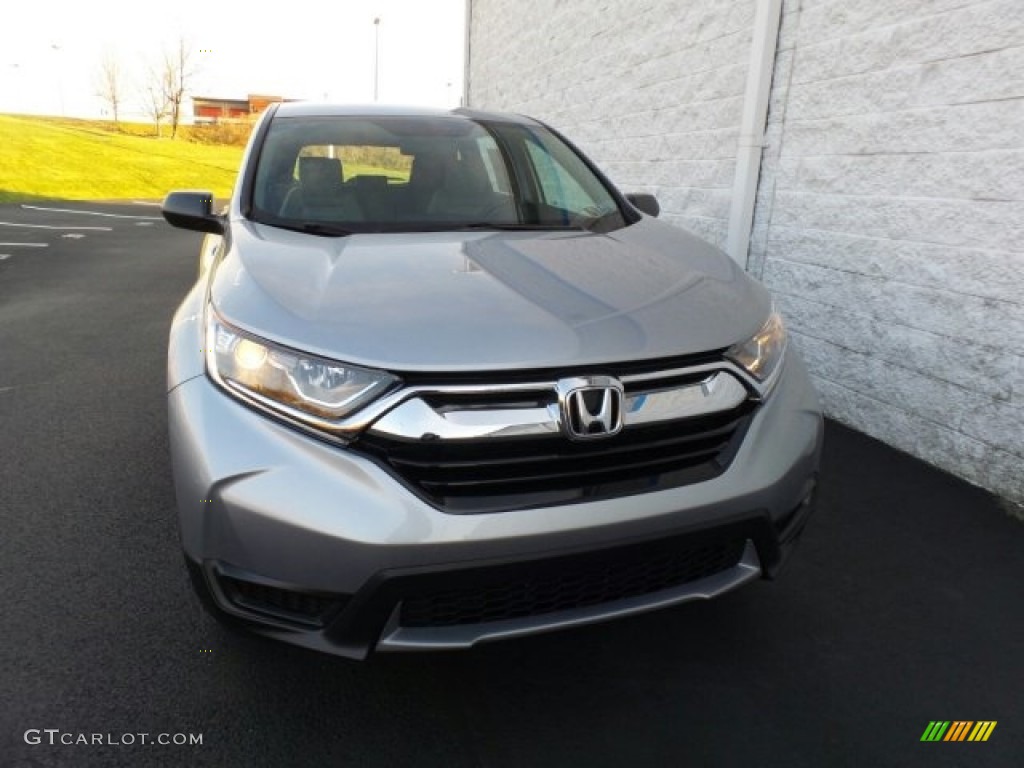 2018 CR-V LX AWD - Lunar Silver Metallic / Gray photo #3
