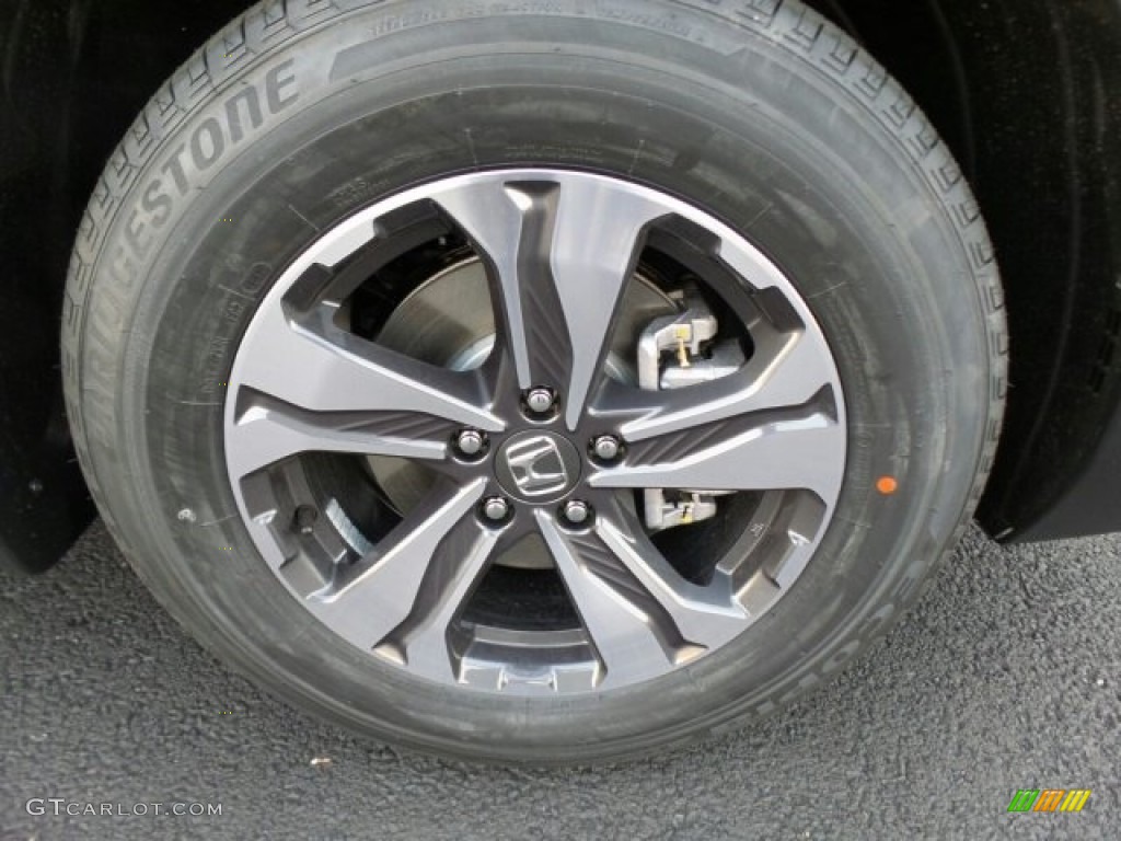 2018 CR-V LX AWD - Lunar Silver Metallic / Gray photo #4