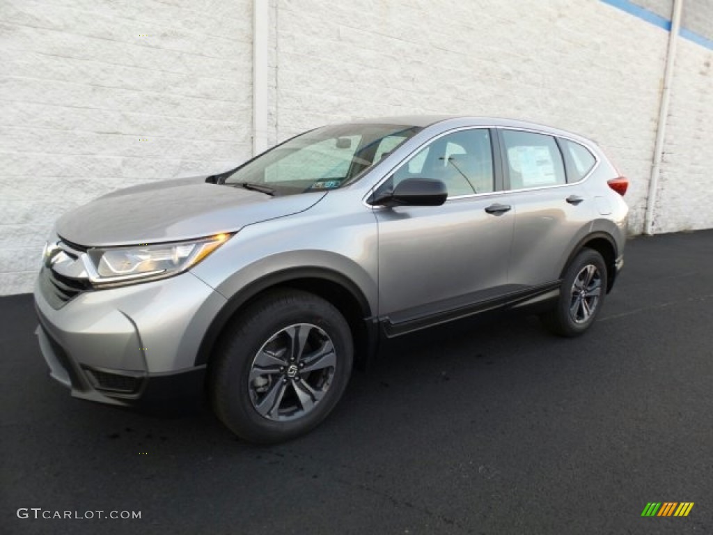 2018 CR-V LX AWD - Lunar Silver Metallic / Gray photo #5