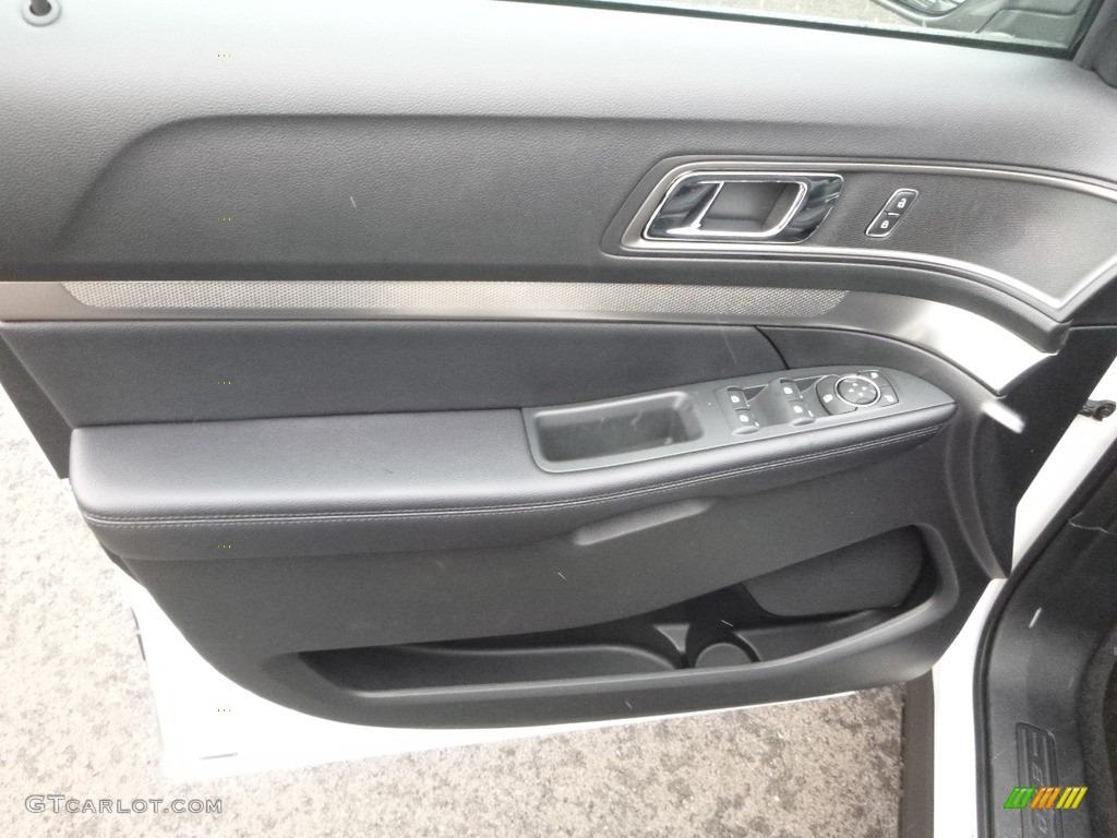2018 Explorer XLT 4WD - White Platinum / Ebony Black photo #11