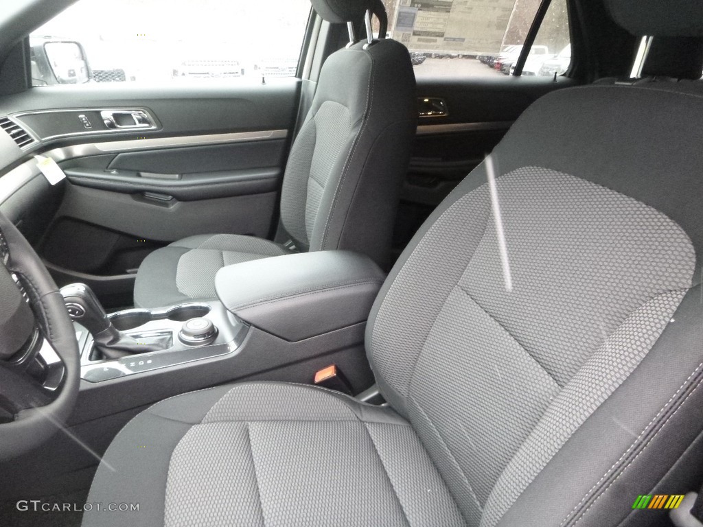 2018 Explorer XLT 4WD - White Platinum / Ebony Black photo #12