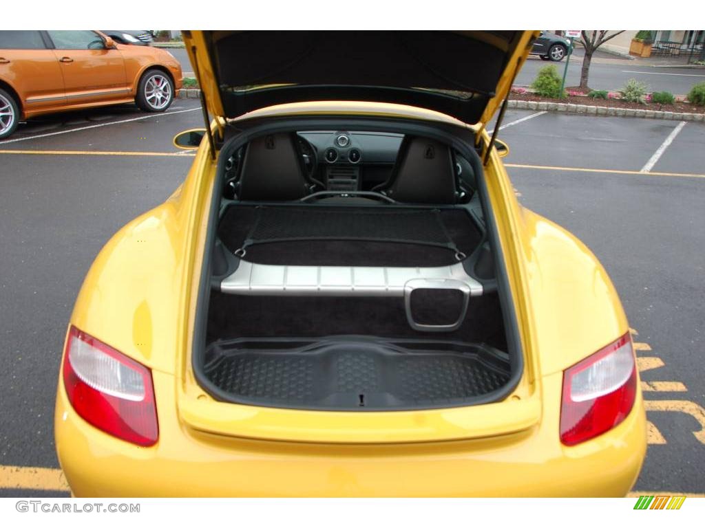 2008 Cayman S - Speed Yellow / Black photo #26