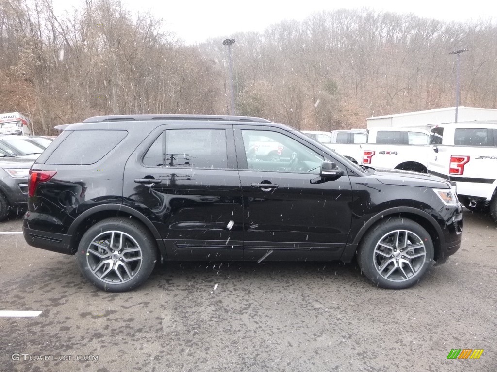 2018 Explorer Sport 4WD - Shadow Black / Ebony Black photo #1