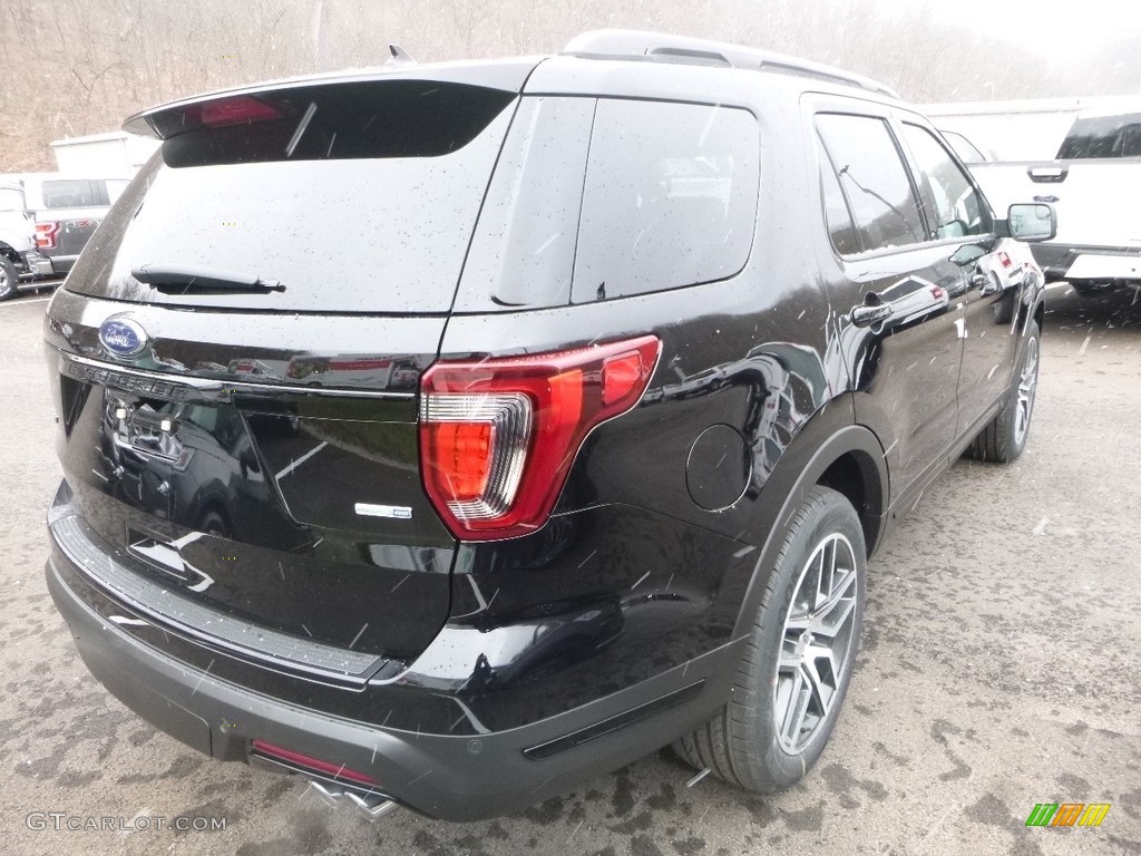 2018 Explorer Sport 4WD - Shadow Black / Ebony Black photo #2