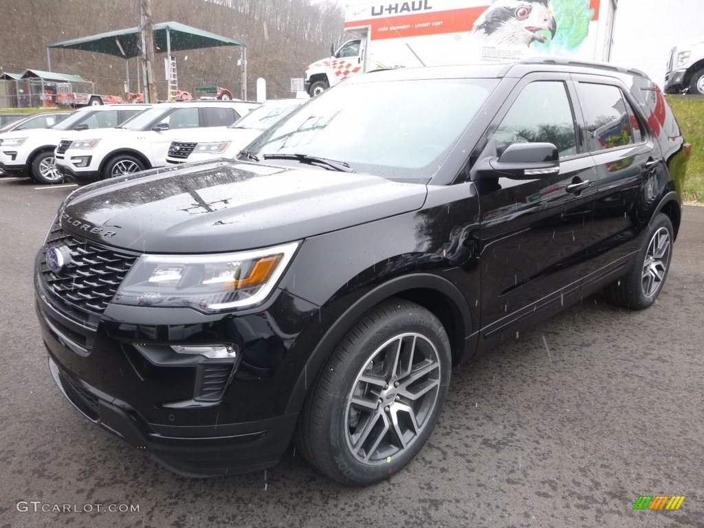 2018 Explorer Sport 4WD - Shadow Black / Ebony Black photo #5