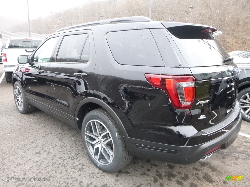 2018 Explorer Sport 4WD - Shadow Black / Ebony Black photo #6