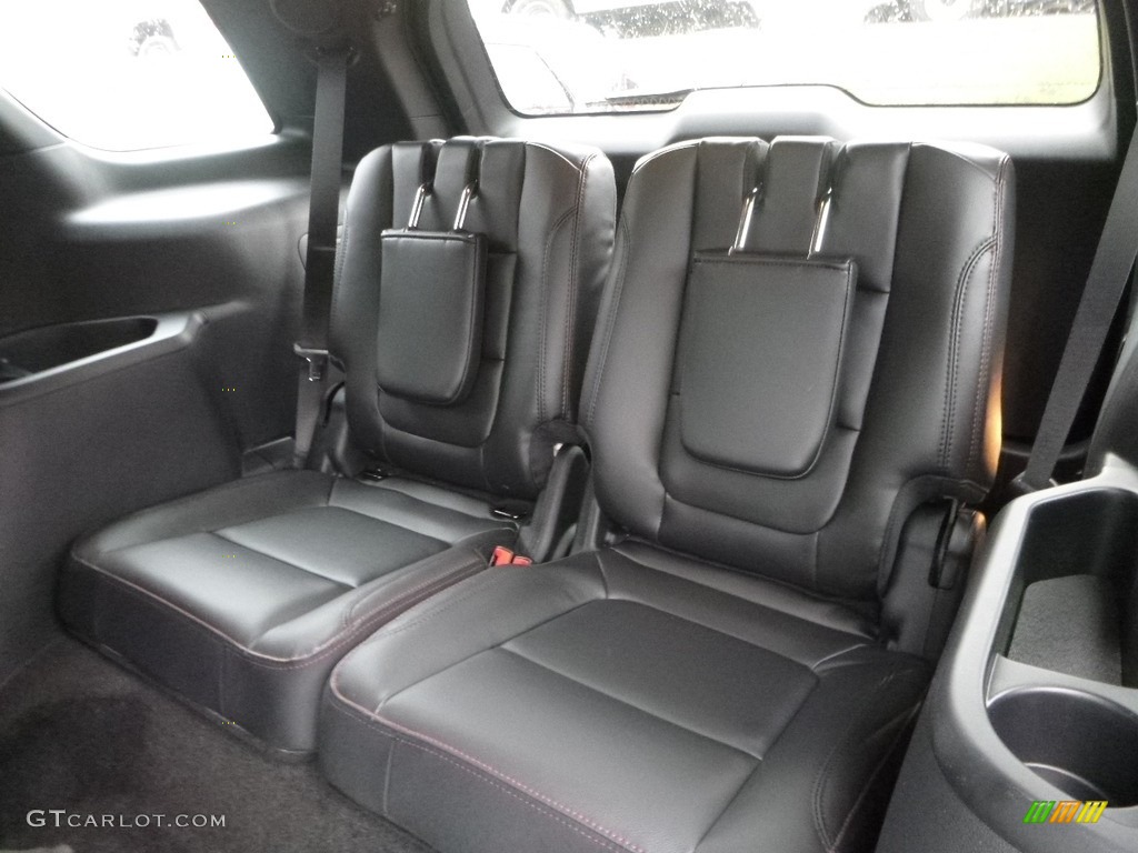 Ebony Black Interior 2018 Ford Explorer Sport 4WD Photo #124284981